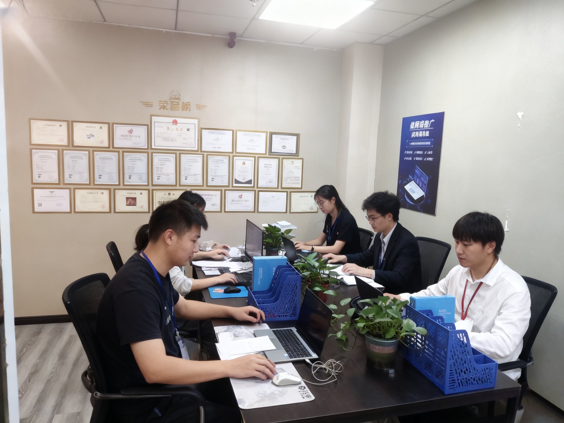 公司实拍图片：开发与测试环境